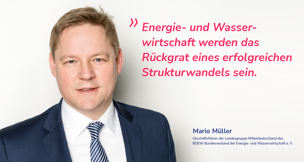 auf der linken Seite ist ein Mann abgebildet und auf der rechten Seite ist ein Zitat von ihm