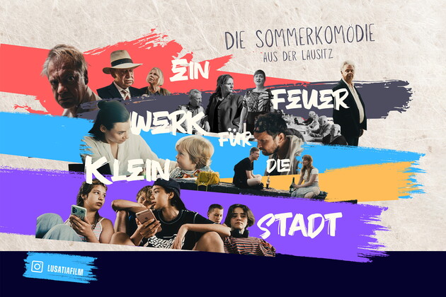 Plakat zu „Ein Feuerwerk für die Kleinstadt“