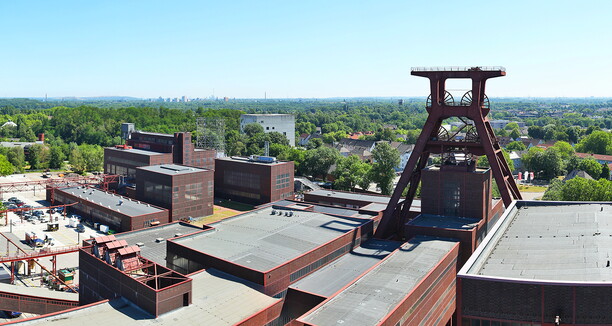 Luftaufnahme vom Zollverein