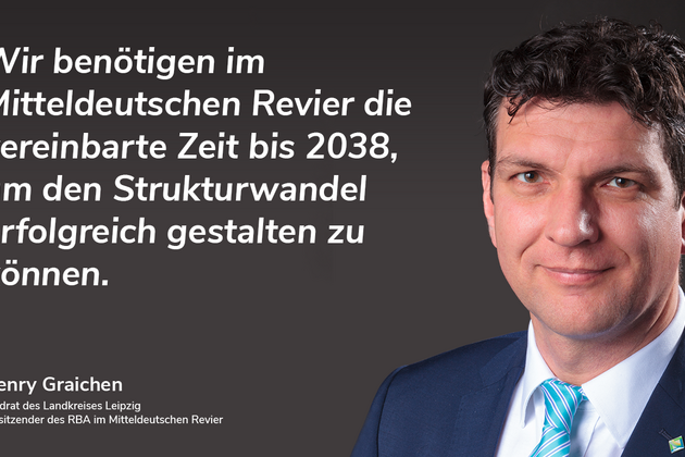 auf der rechten Seite ist ein Mann abgebildet und auf der linken Seite ist ein Zitat von ihm