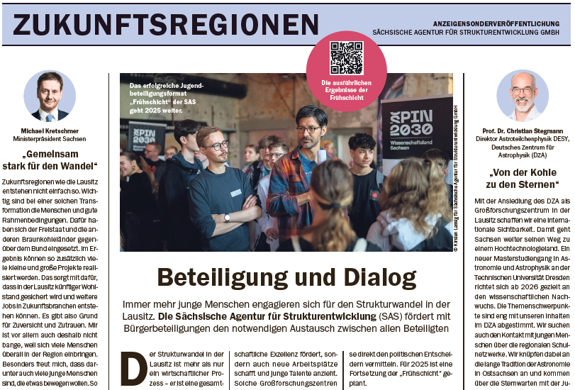 Tagesspiegel Advertorial: Beteiligung und Dialog