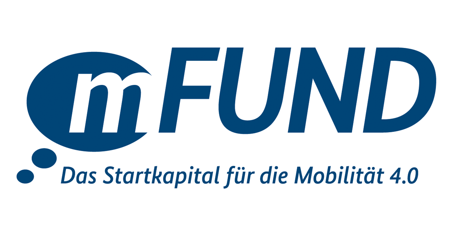 das Logo von mFund - Das Startkapital für die Mobilität 4.0